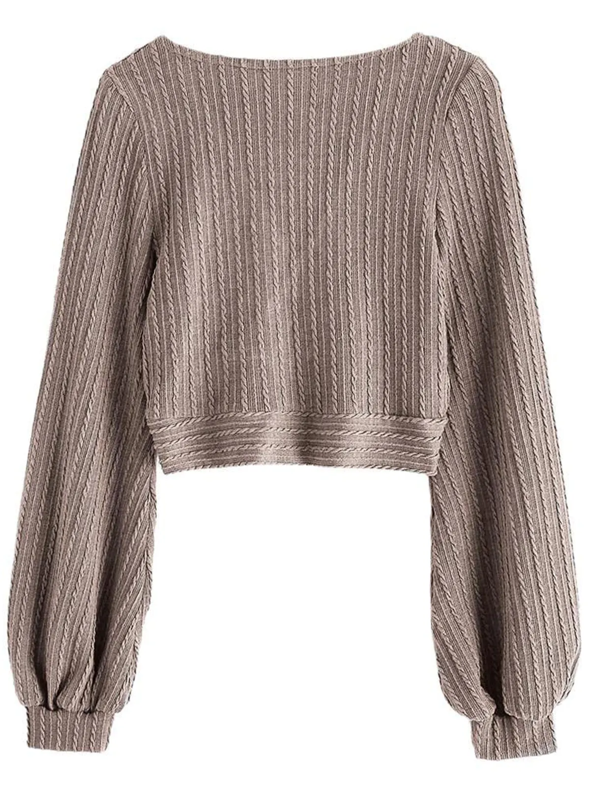 Ribbed Knit Sweater