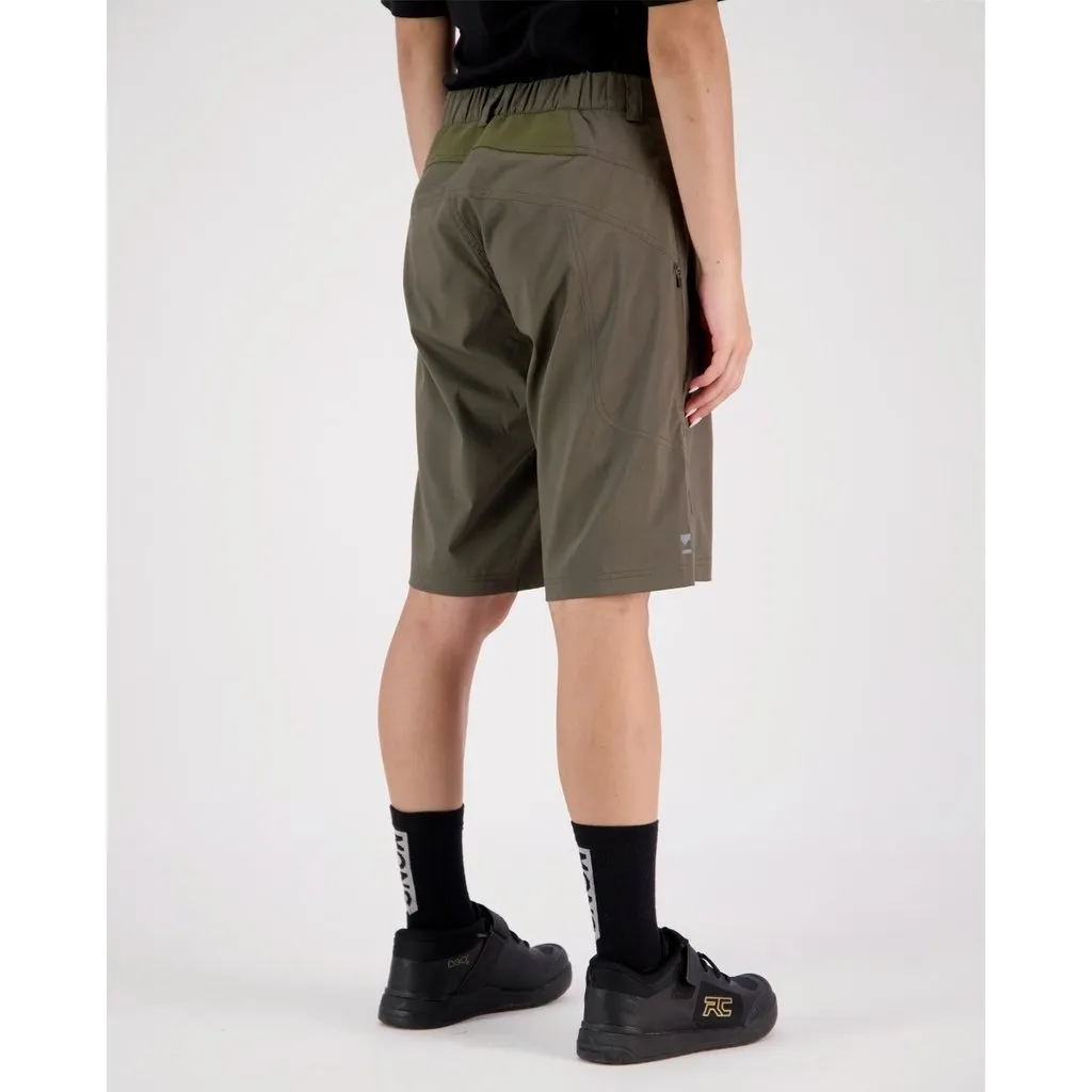 Shorts Mons Royale Womens Virage 2.0 - Olive Night