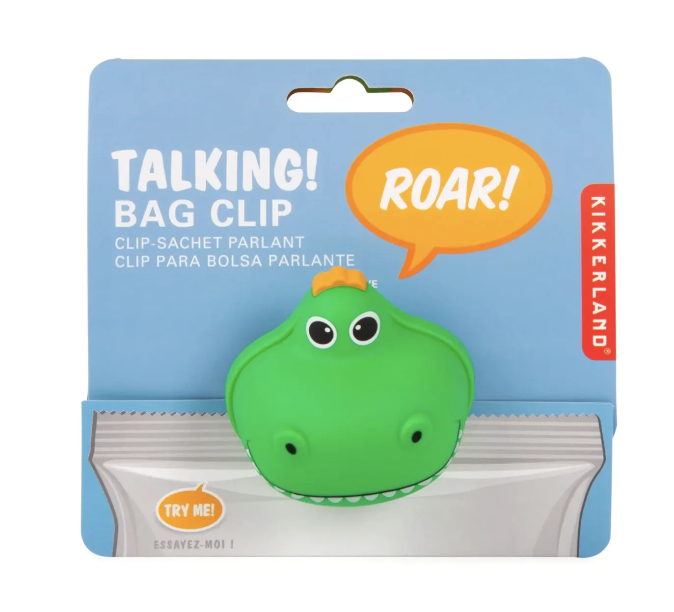 Talking Bag Clip