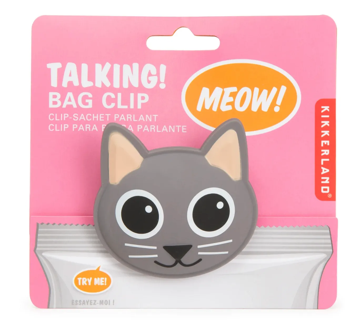 Talking Bag Clip