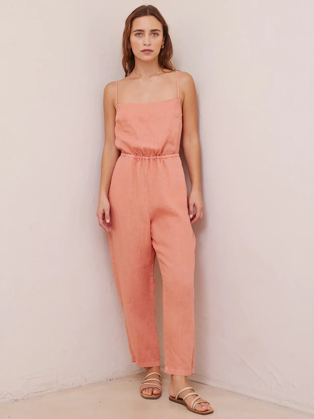 Tie Back Cami Jumpsuit