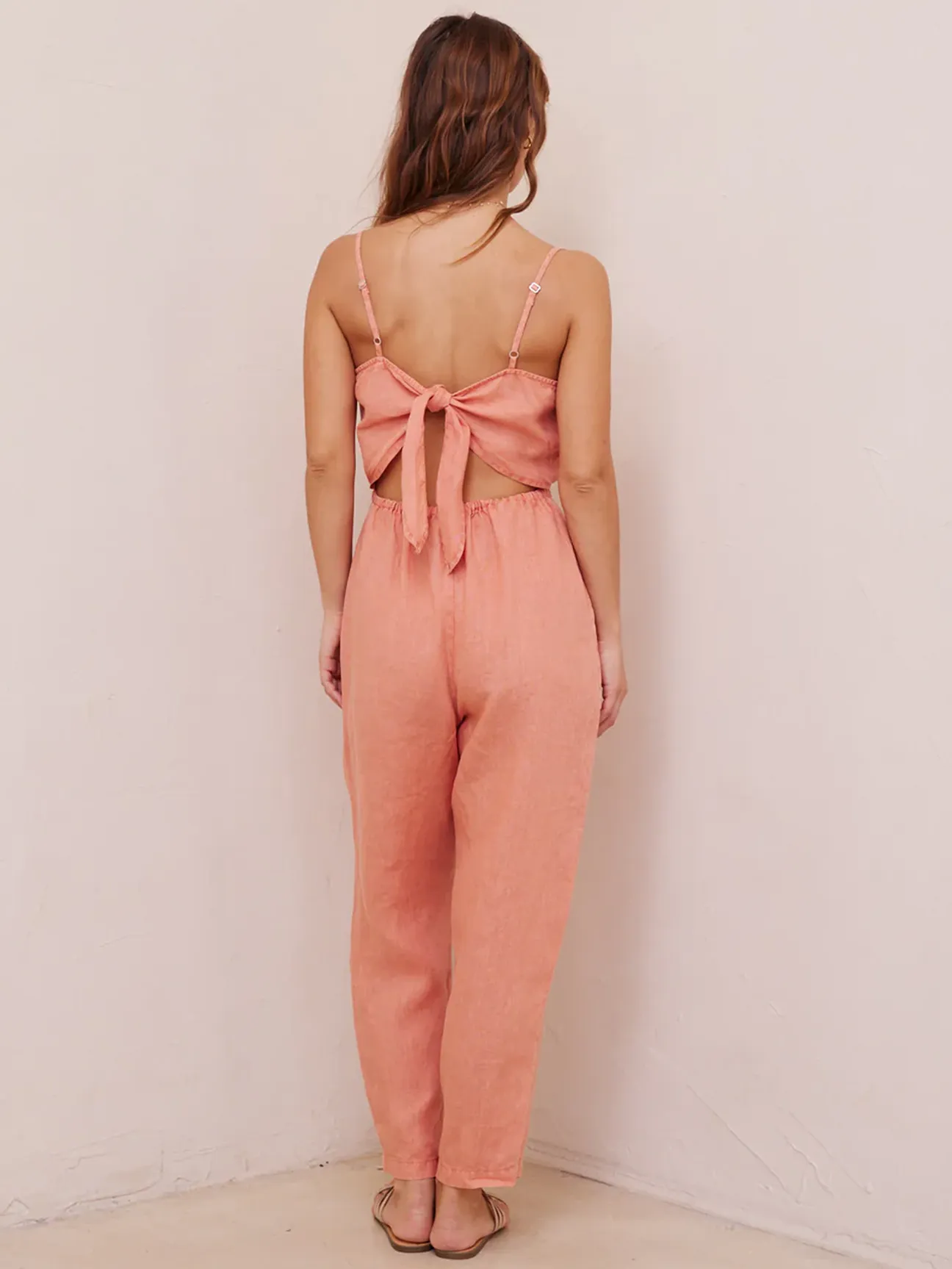 Tie Back Cami Jumpsuit