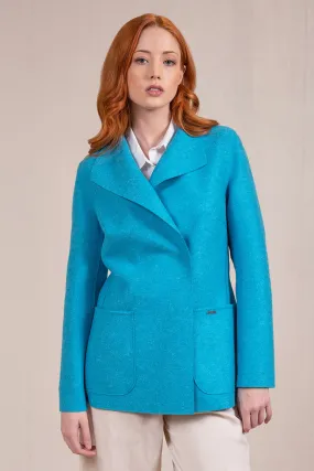 Vaderetro Coat Alpaca & Wool Color Pool