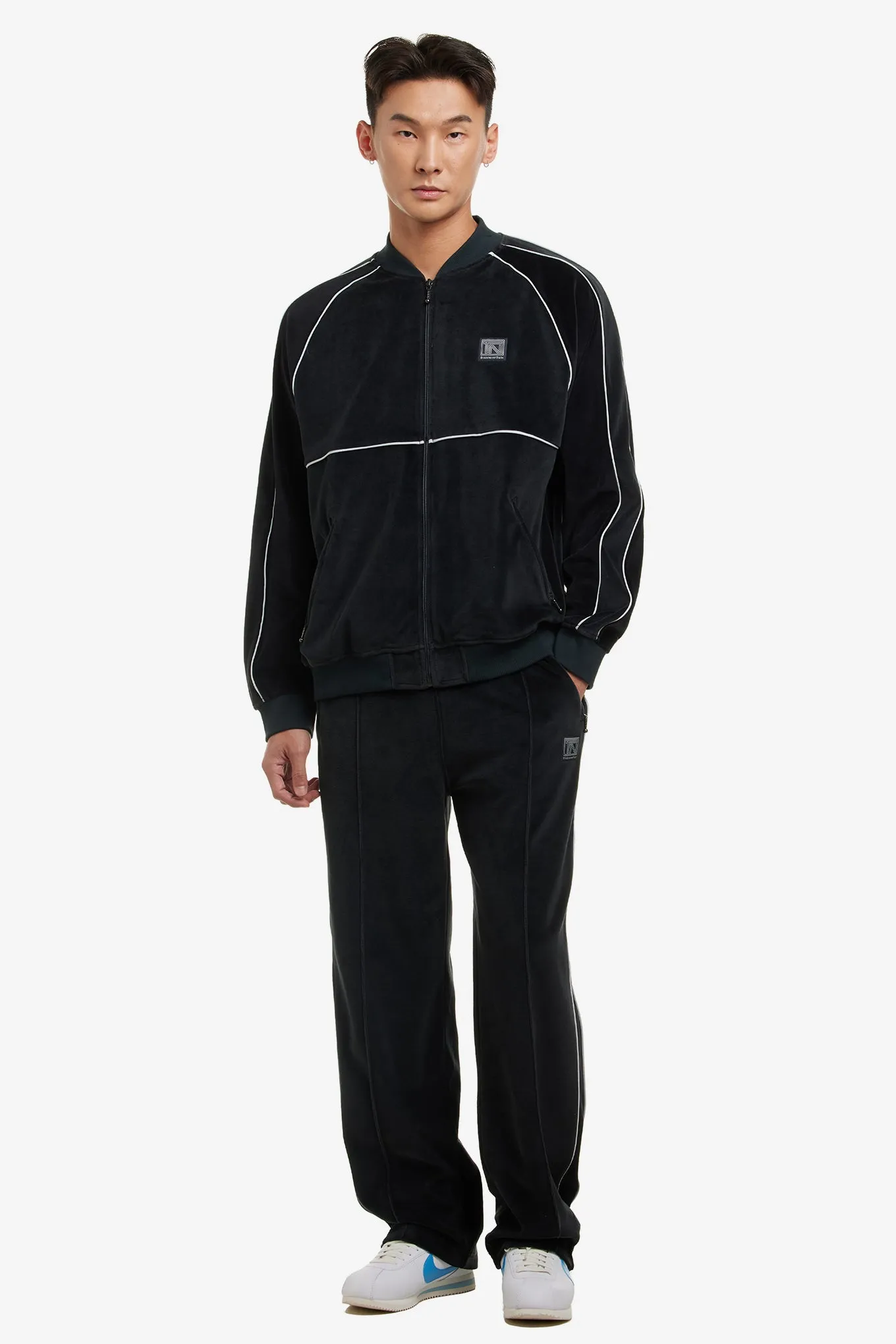 VELOUR TRACK JACKET