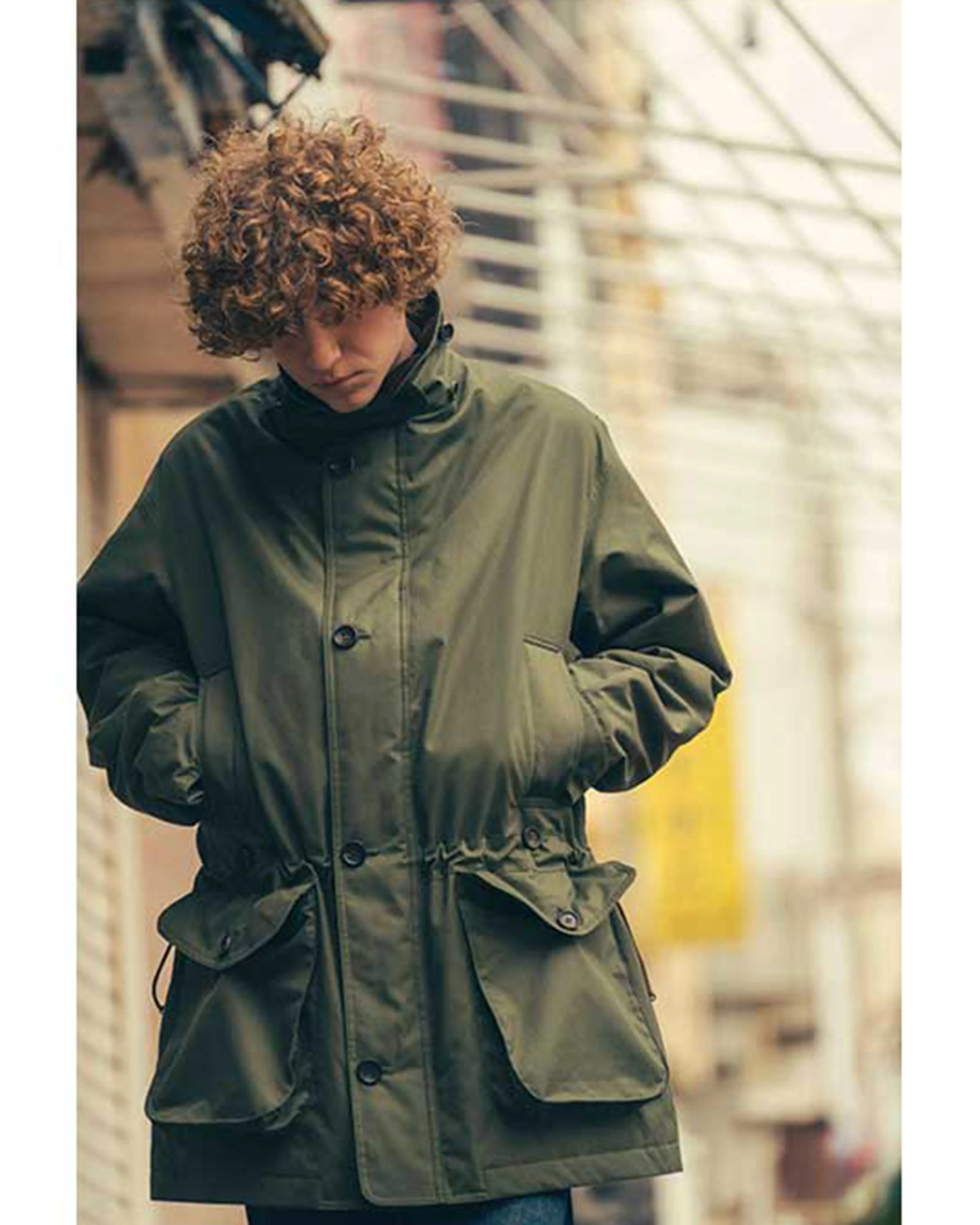 Ventile Hunting Half Coat OLIVE