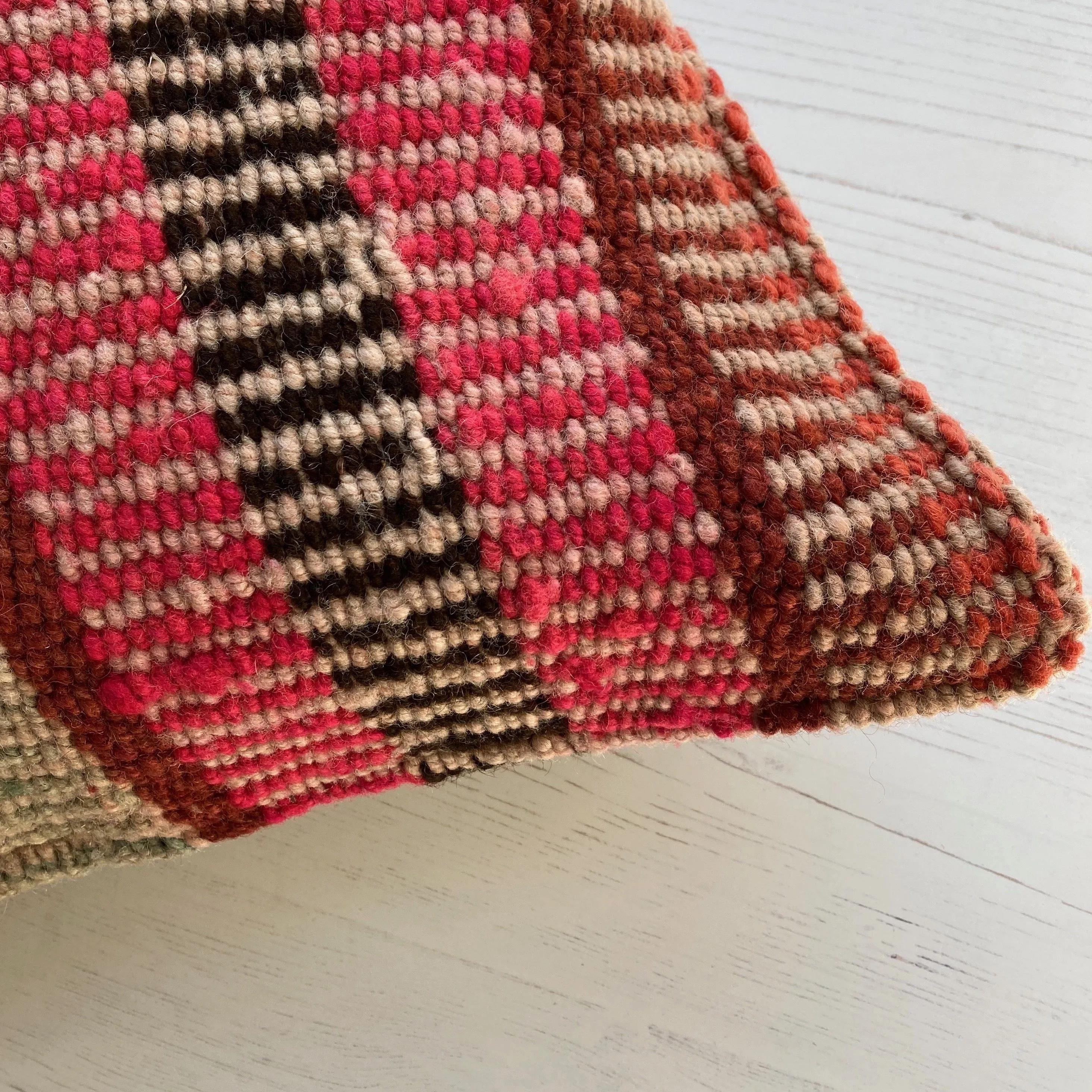 Vintage wool cushion #CO144