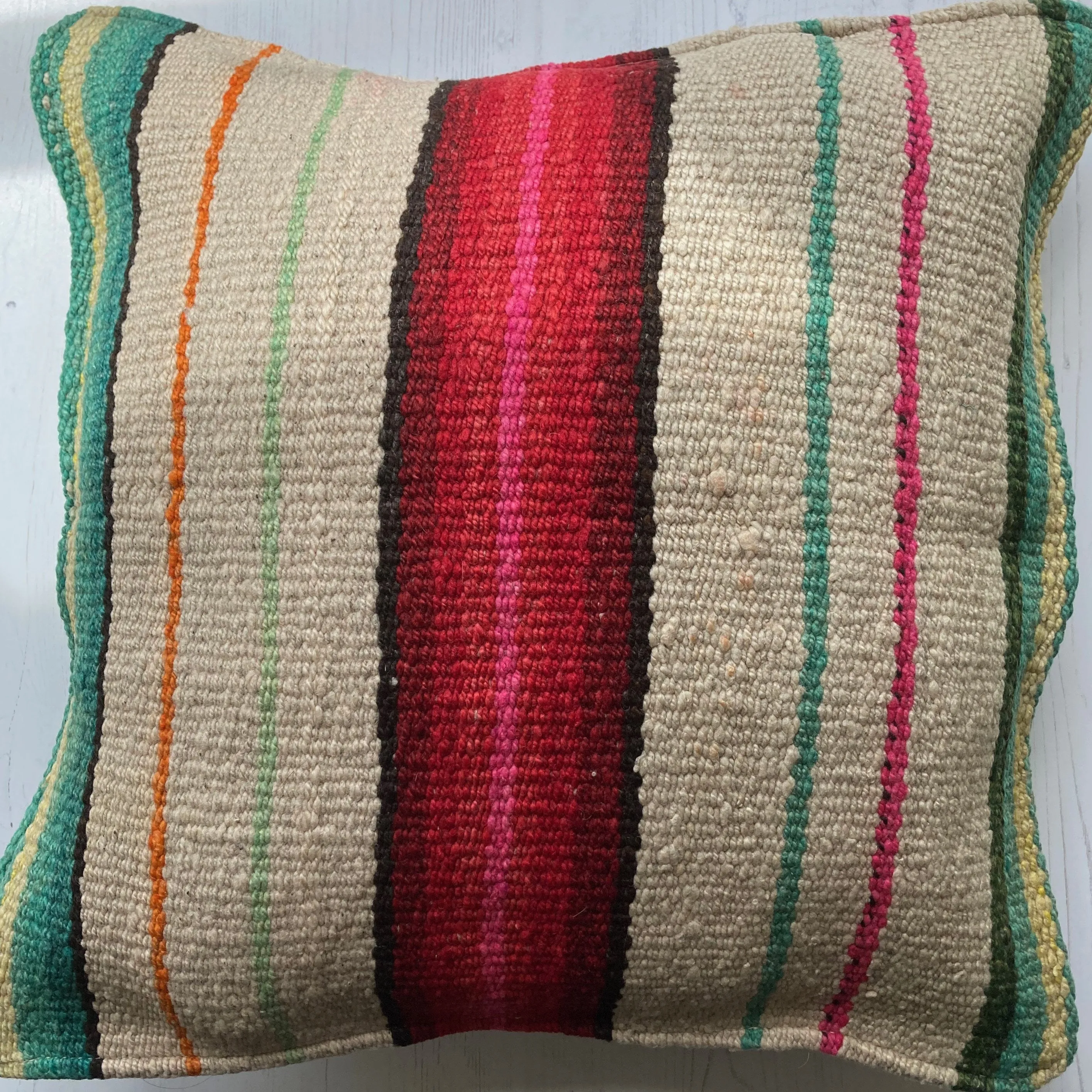 Vintage wool cushion #CO156