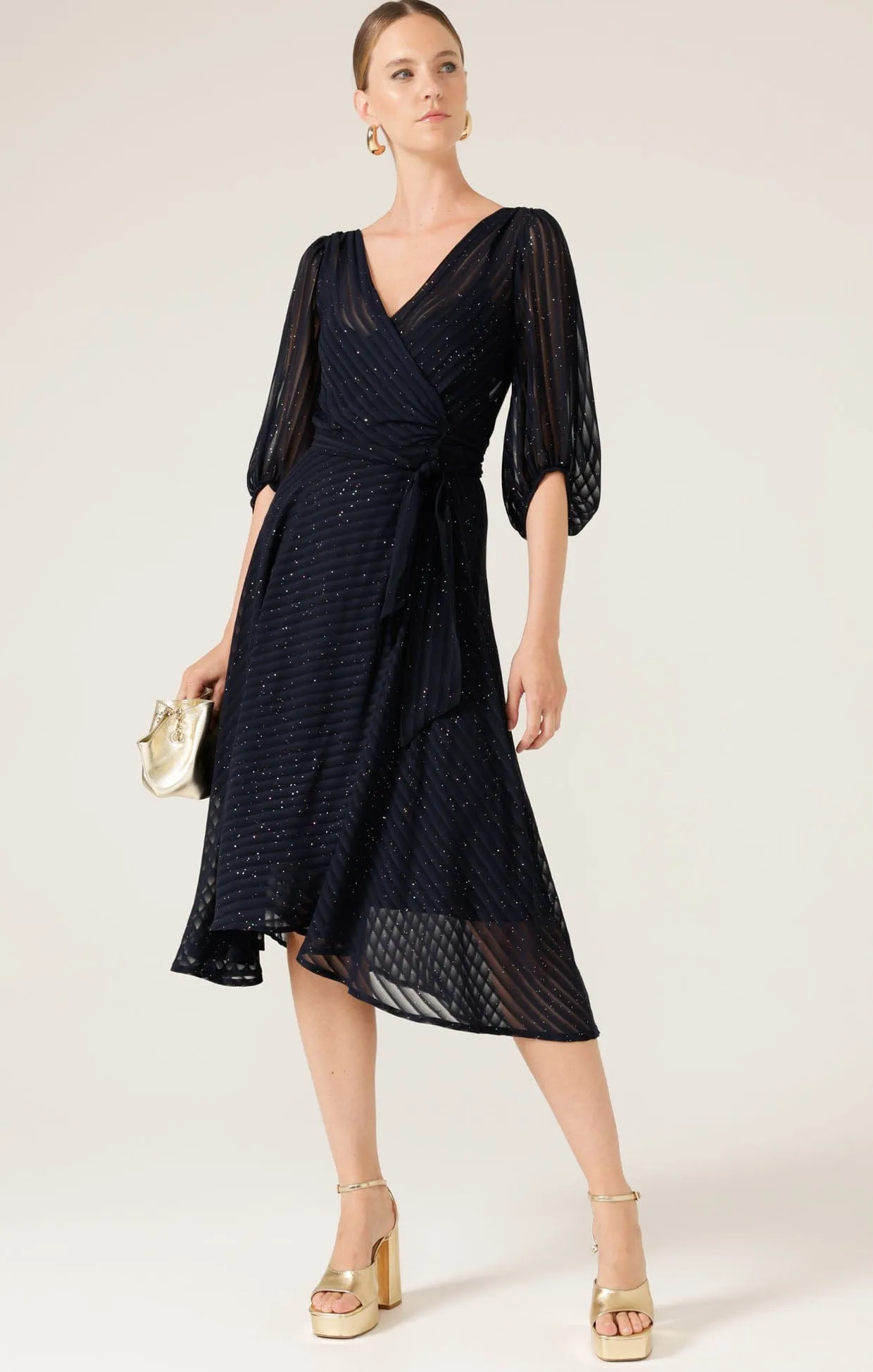 VIVIENNE WRAP DRESS