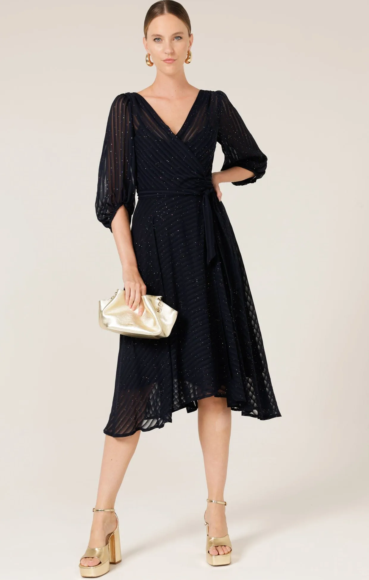 VIVIENNE WRAP DRESS