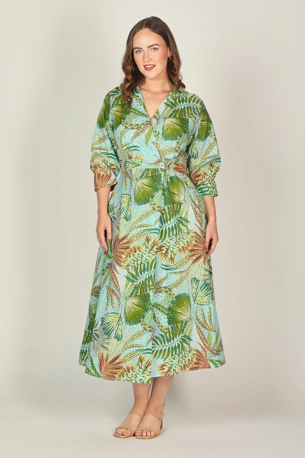 Wendy Wrap Dress in Kokomo