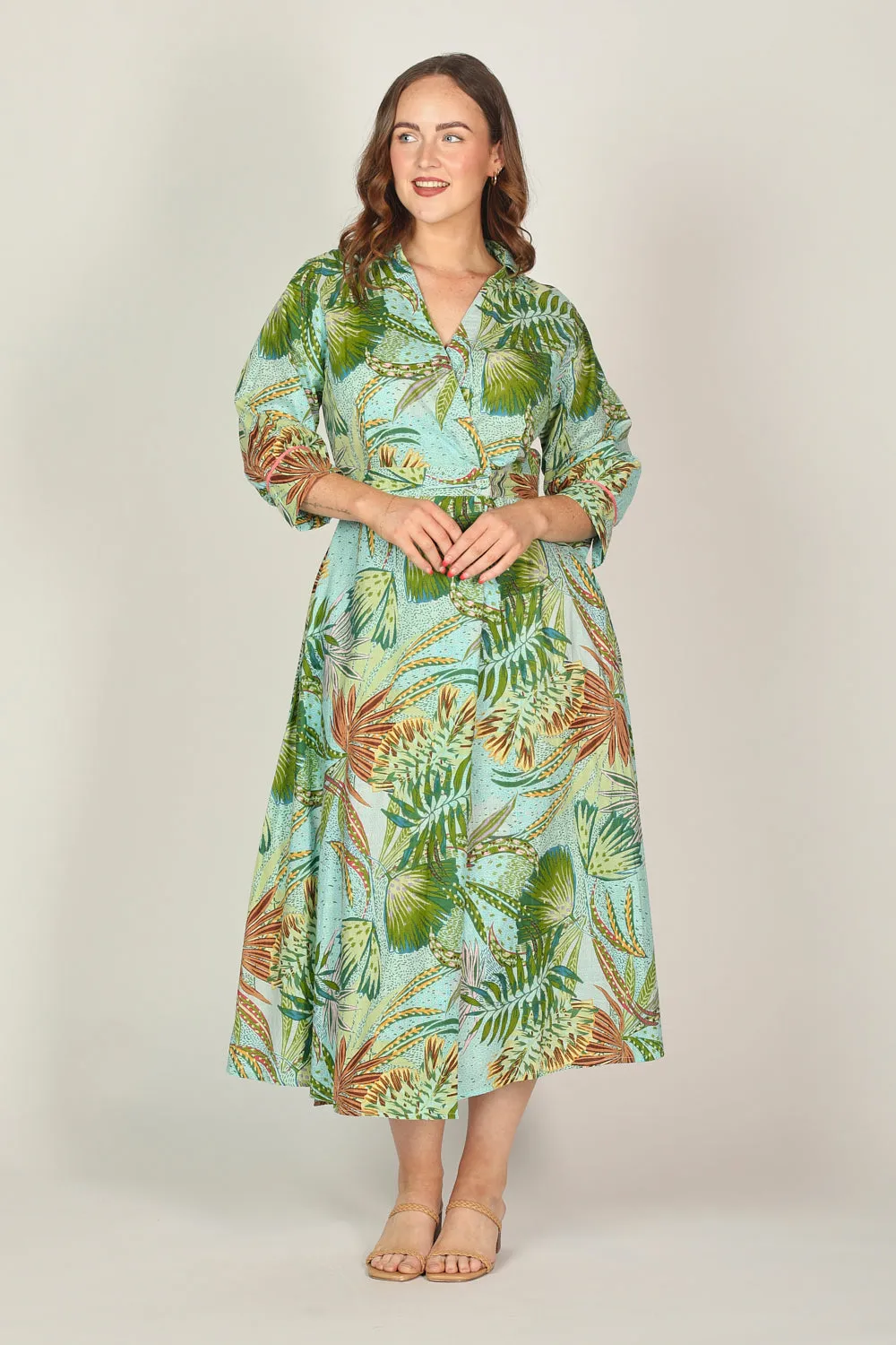 Wendy Wrap Dress in Kokomo