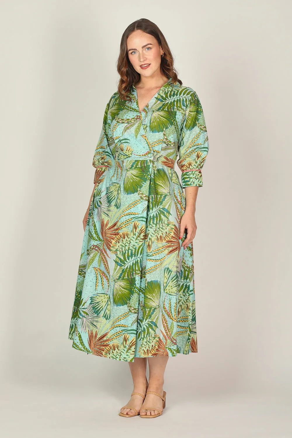 Wendy Wrap Dress in Kokomo