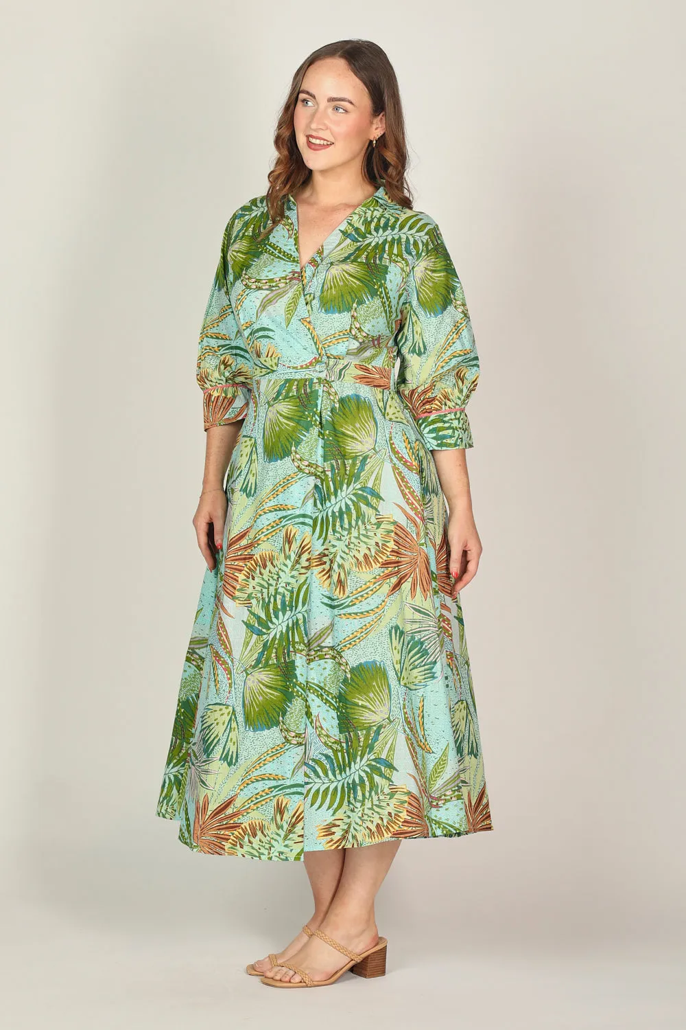 Wendy Wrap Dress in Kokomo