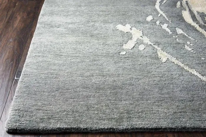 Wool & Silk CGS22 Chic Grey Rug