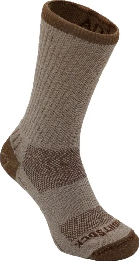 Wrightsock Adventure Crew Anti Blister System Khaki/Marl | Buy Wrightsock Adventure Crew Anti Blister System Khaki/Marl here | Outnorth