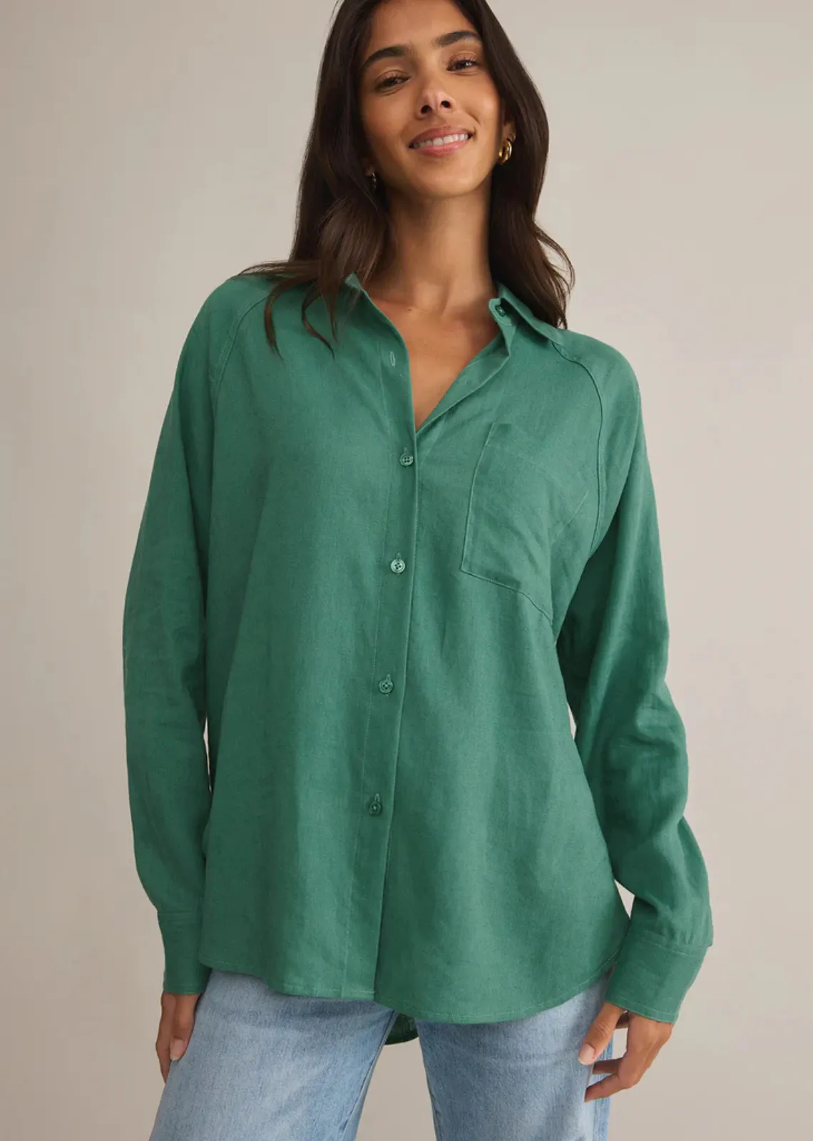 Z Supply Perfect Linen Top