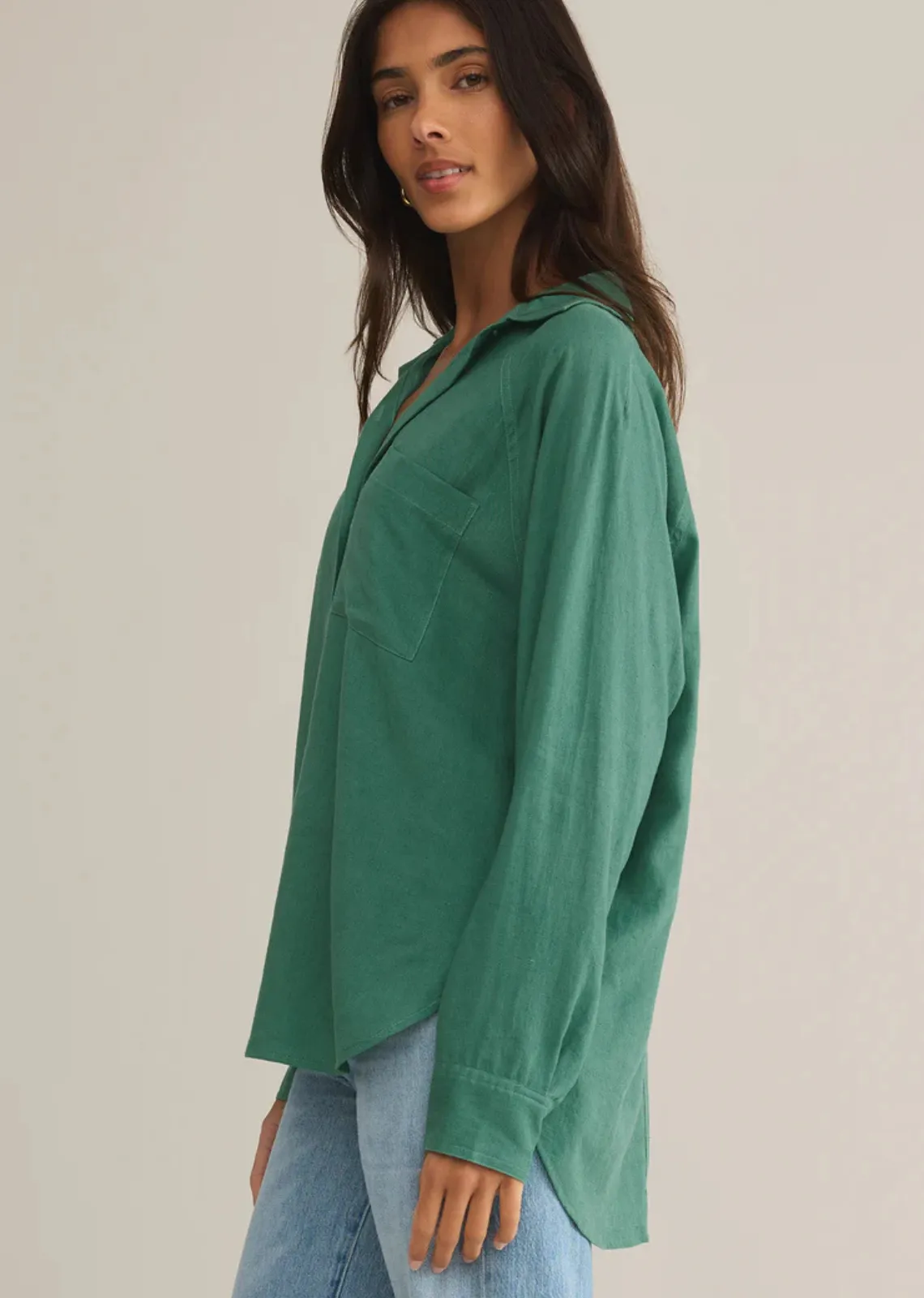 Z Supply Perfect Linen Top